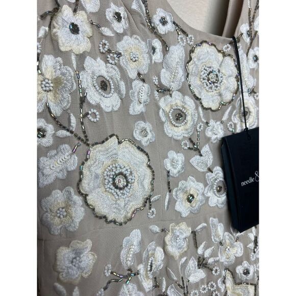 Needle & Thread Blossom Embroidered Dress NWT Sz. 4 - Picture 7 of 13